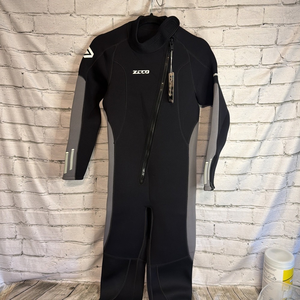 NEW ZCCO Ultra Stretch 3mm Neoprene Wetsuit/Women Front Zip Diving Suit  Med